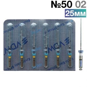 FlexMaster Тейпер NiTi №50 02 L25, VDW