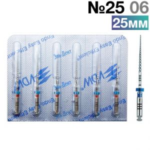 FlexMaster Тейпер NiTi №25 06 L25, VDW