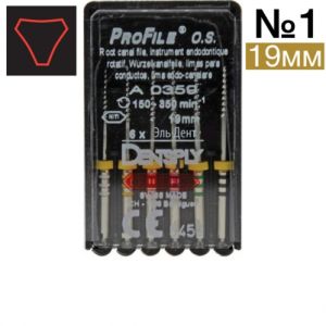 Profile O.S. №1 (19мм) 6шт., Maillefer