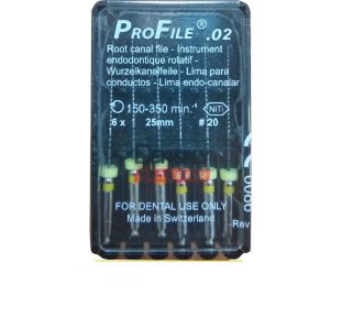 ProFile.02 №20 25мм (6шт.), Maillefer