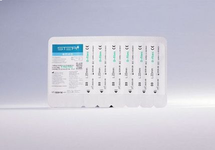 Файлы машинные D-files Gold, для перелечивания, размер D3, длина 22мм, никель-титан - 6 шт. STEA