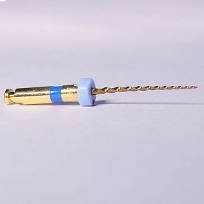 Файлы машинные DT-files Gold, детские, размер 25/.04, длина 17мм, никель-титан - 6 шт. STEA