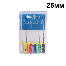 Reamers KIT набор, размер 15-40, 25мм, 6шт. STEA