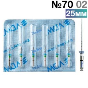 FlexMaster Тейпер NiTi №70 02 L25, VDW