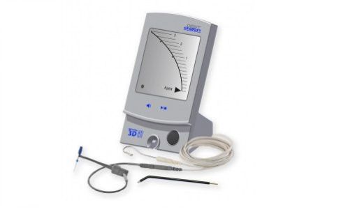 Апекслокатор EndoEst-3Д* электромеханический многочастотный для определения рабочей длины корневого канала зуба в компл. с электродами, Геософт