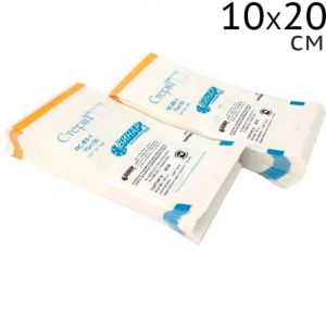 Белые крафт-пакеты Стерит 10х20см (влагопрочные) 100шт.