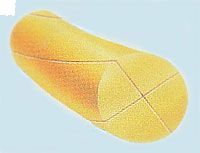 Кетгут простой 5/0 колющая игла (20мм.), 1/2 окружности, длина нити 75см. (1шт.), Волоть