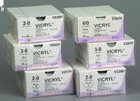 Vicryl W9120 3|0 (75см,26мм,1|2, кол.) 12шт.