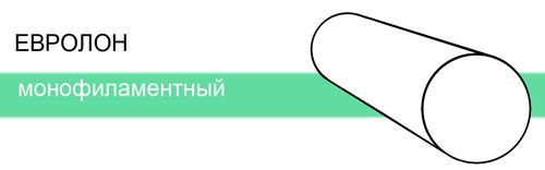 ЕвроЛон 5/0, 75см, 16мм, кол.1/2, 12шт. синтетический монофиламентный нерассасывающийся шовный материал из полиамида 6/6.