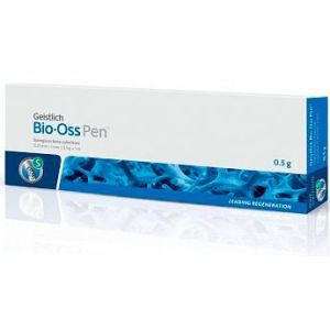 Bio-Oss Pen (0,25г), гранулы 0,25-1 мм, размер S, гранулированный в аппликаторах, натуральный костнозамещающий материал. 30661.1