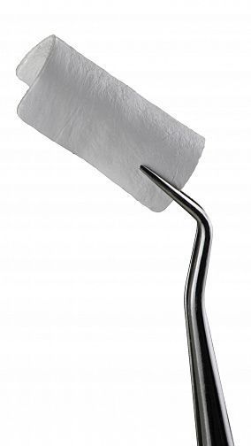 OsteoBiol Soft Cortical Lamina (свиной) 35x35х0.9мм. Мембрана кортикальная средняя изогнутая LS10HS