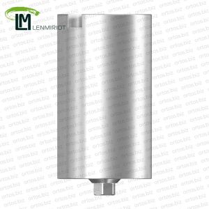 Заготовка индивидуального абатмента D=11.5 мм для холдеров ОРТОС / ADM / MEDENTiKA, совместимая с BioHorizons 3.5