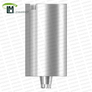 Заготовка индивидуального абатмента D=11.5 мм для холдеров ОРТОС / ADM / MEDENTiKA, совместимая с DIO SM RP