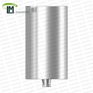 Заготовка индивидуального абатмента D=11.5 мм для холдеров ОРТОС / ADM / MEDENTiKA, совместимая с Alpha Bio Conical Narrow