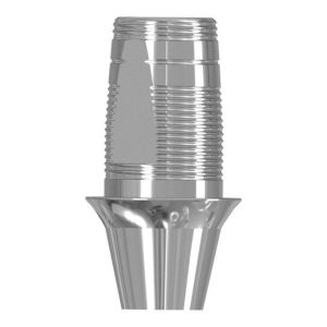 Титановое основание полированное Bell аналог GEO, совместимое с NobelActive RP, Lenmiriot A, NobelReplace Conical Connection, Lenmiriot CC