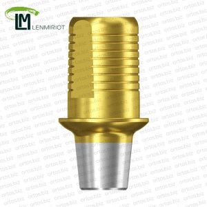 Титановое основание TiN Flat, совместимое с ANKYLOS C