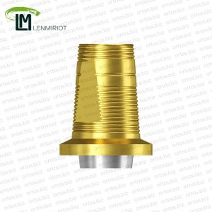 Титановое основание TiN Bell аналог GEO, совместимое с NobelReplace WP