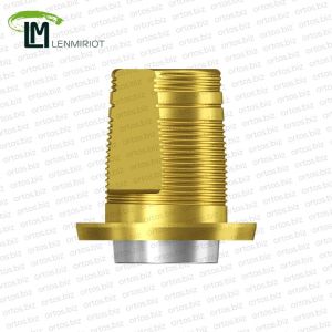 Титановое основание TiN Bell аналог GEO, совместимое с NobelReplace 6.0