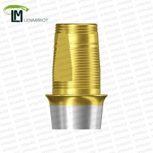 Титановое основание TiN Bell аналог GEO, совместимое с MIS C1 WP