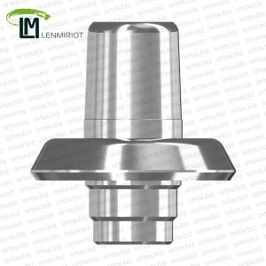 Титановое основание полированное Patch аналог NT-Trading, совместимое с Straumann SynOcta WN