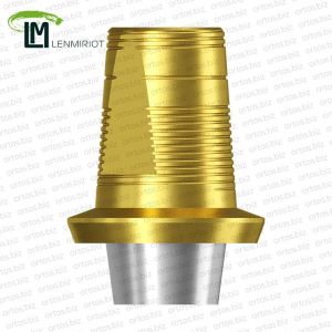 Титановое основание TiN Bell аналог GEO, совместимое с Straumann SynOcta RN