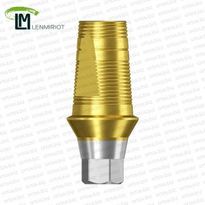 Титановое основание TiN Bell аналог GEO, совместимое с Osstem Mini, Lenmiriot M