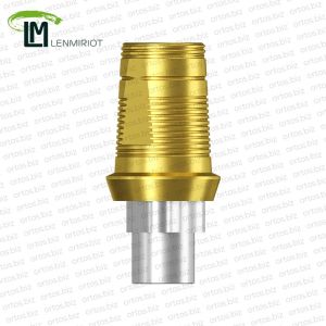 Титановое основание TiN Bell аналог GEO, совместимое с NobelReplace NP