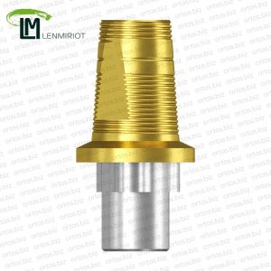 Титановое основание TiN Bell аналог GEO, совместимое с NobelReplace WP