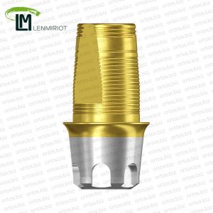 Титановое основание TiN Bell аналог GEO, совместимое с MIS C1 WP