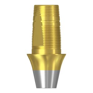 Титановое основание TiN Bell аналог GEO, совместимое с NobelActive RP, Lenmiriot A