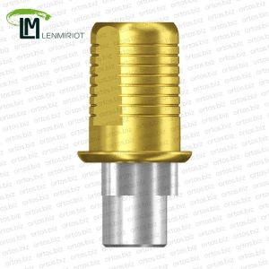 Титановое основание TiN Flat, совместимое с NobelReplace NP