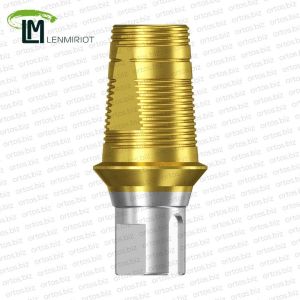 Титановое основание TiN Bell аналог GEO, совместимое с Straumann Bone Level NC