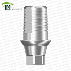 Титановое основание Flat, совместимое с NobelActive NP, Lenmiriot A, NobelReplace Conical Connection, Lenmiriot CC