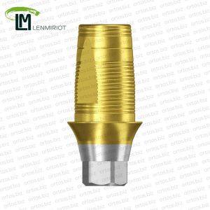 Титановое основание TiN Bell аналог GEO, совместимое с NobelActive NP, Lenmiriot A, NobelReplace Conical Connection, Lenmiriot CC