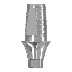 Титановое основание полированное Bell аналог GEO, совместимое с NobelActive NP, Lenmiriot A, NobelReplace Conical Connection, Lenmiriot CC