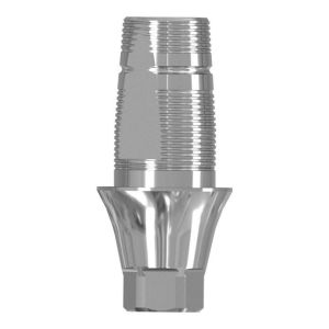 Титановое основание полированное Bell аналог GEO, совместимое с NobelActive RP, Lenmiriot A, NobelReplace Conical Connection, Lenmiriot CC