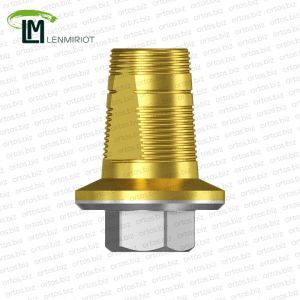 Титановое основание TiN Bell аналог GEO, совместимое с Zimmer 5.7