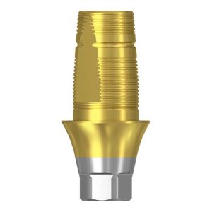 Титановое основание TiN Bell аналог GEO, совместимое с NobelActive RP, Lenmiriot A, NobelReplace Conical Connection, Lenmiriot CC