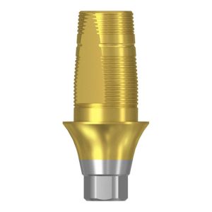 Титановое основание TiN Bell аналог GEO, совместимое с NobelActive NP, Lenmiriot A, NobelReplace Conical Connection, Lenmiriot CC