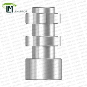 Трансфер для мульти-юнита для открытой ложки, совместимый с Dentium Implantium Multi-Unit 4.5, Lenmiriot I, включая 1 винт