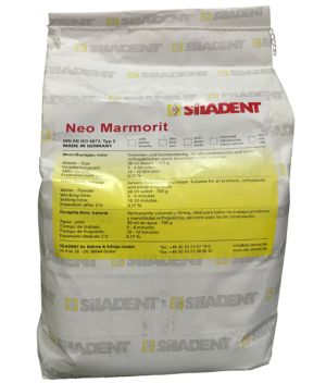 Гипс Neo Marmorit 3кл, цвет зеленый, 4x5 кг, бумажный пакет