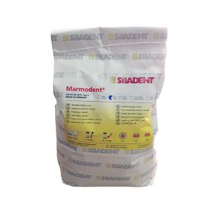 Гипс Marmodent 3 кл, цвет голубой, 5 кг, бумажный пакет. Натуральный гипс для моделей