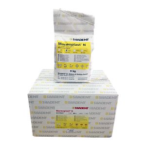 Гипс Marmoplast N 4 кл, цвет абрикосовый, 4x5 кг, коробка. Гипс, укрепленный смолой