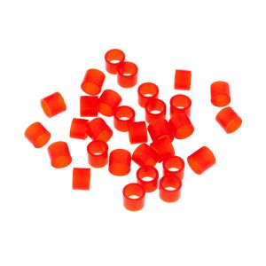 Кольца маркировочные 5/7 КРАСНЫЕ упак.50 шт.-Трубка силиконовая медицинская