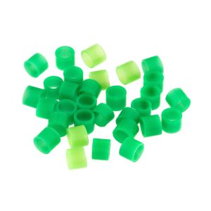 Кольца маркировочные 5/7ЗЕЛЕНЫЕ упак.50 шт.-Трубка силиконовая медицинская
