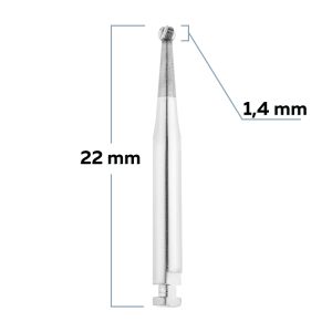 Бор твердосплавный для углового наконечника шар - 014