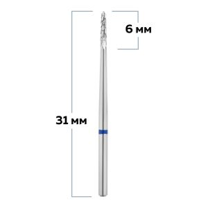 Бор твердосплавный, турбинный наконечник, фреза для препарарирования кости