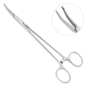 Щипцы для артерии HALSTED хирургические, изогнутые, 18 см