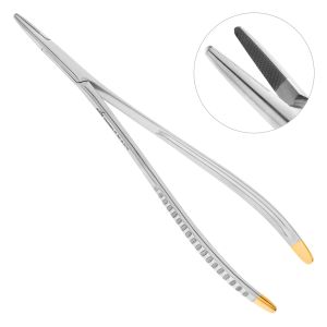 Иглодержатель хирургический прямой Toennis TC, 18 см, 20-23*