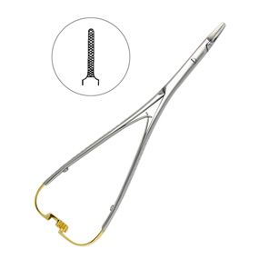 Иглодержатель хирургический Mini-Rider Lichtenberg TC, 17 см, 20-22*